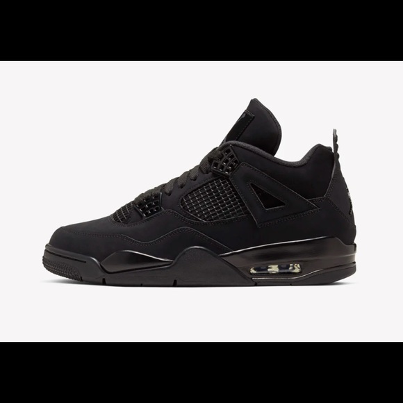 Jordan 4 Retro Black Cat (2020) GS - Picture 1 of 8